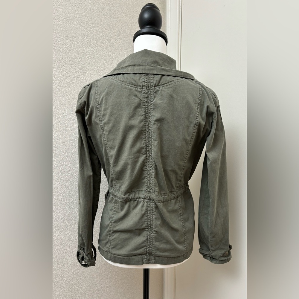 Bar III army green utility jacket size Small S gorpcore‎ street wear - Picture 5 of 16